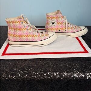 Converse Multicolor High-Top Sneakers